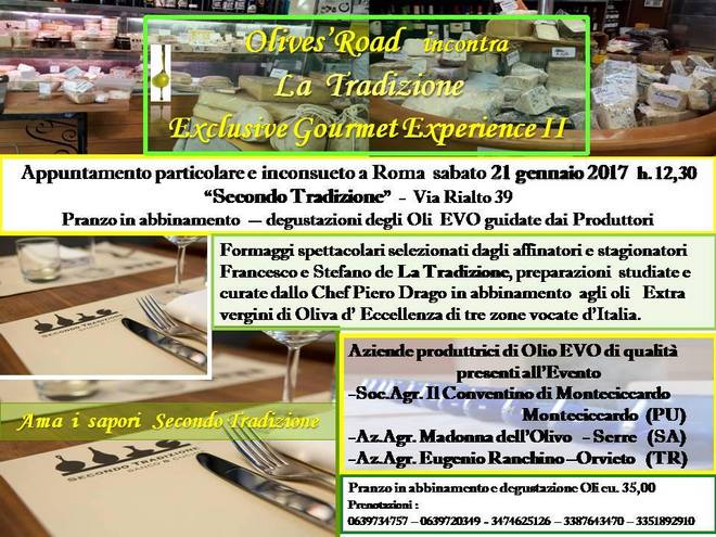 Exclusive Gourmet Experience   II - La Tradizione